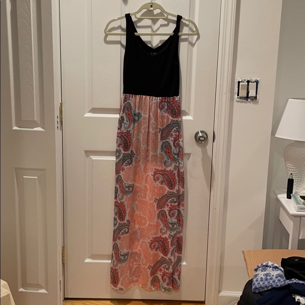 Aqua Maxi Dress